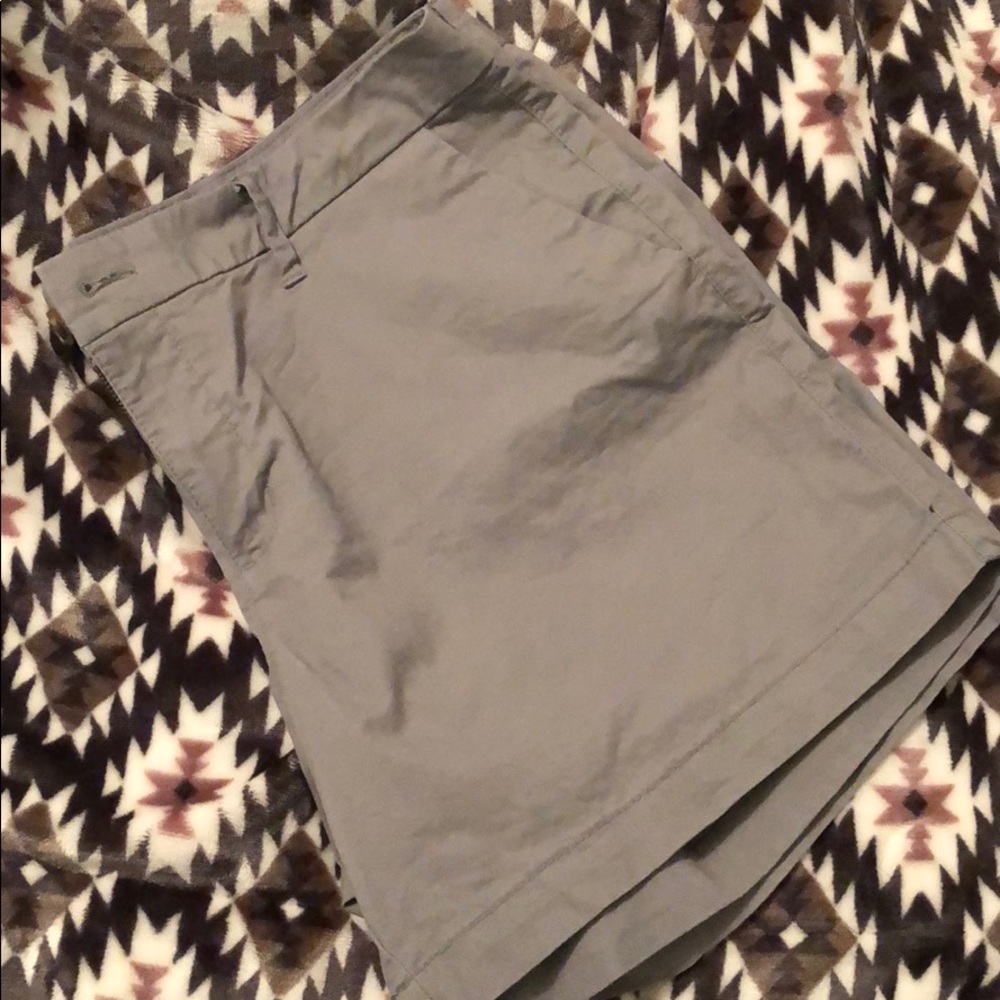 Light gray shorts